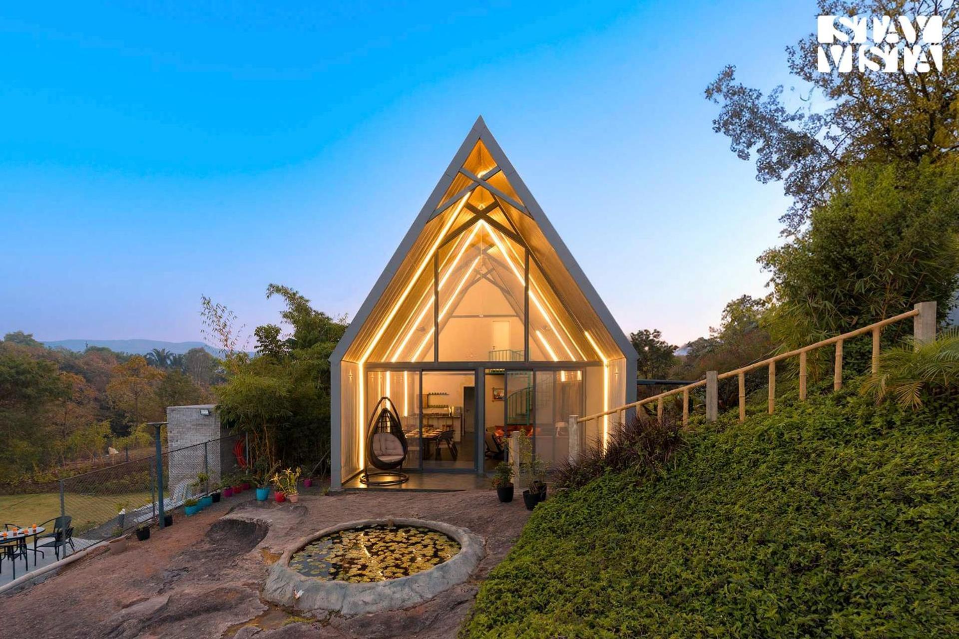 Stayvista'S Celeste Villa - Hill-View Retreat With Infinity Pool Nashik Eksteriør billede