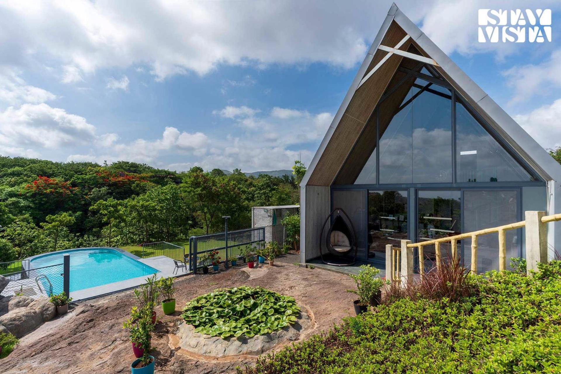 Stayvista'S Celeste Villa - Hill-View Retreat With Infinity Pool Nashik Eksteriør billede